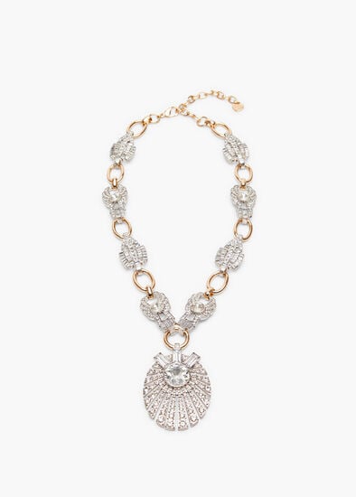 Elaborate Diamante Necklace
