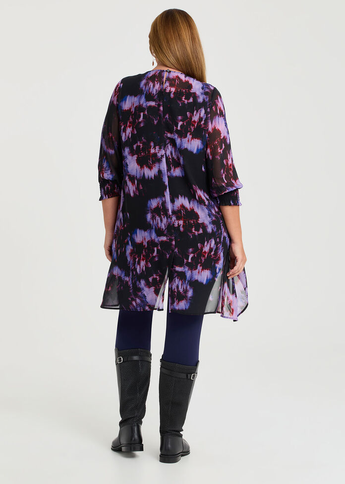 Misty Chiffon Tunic, , hi-res