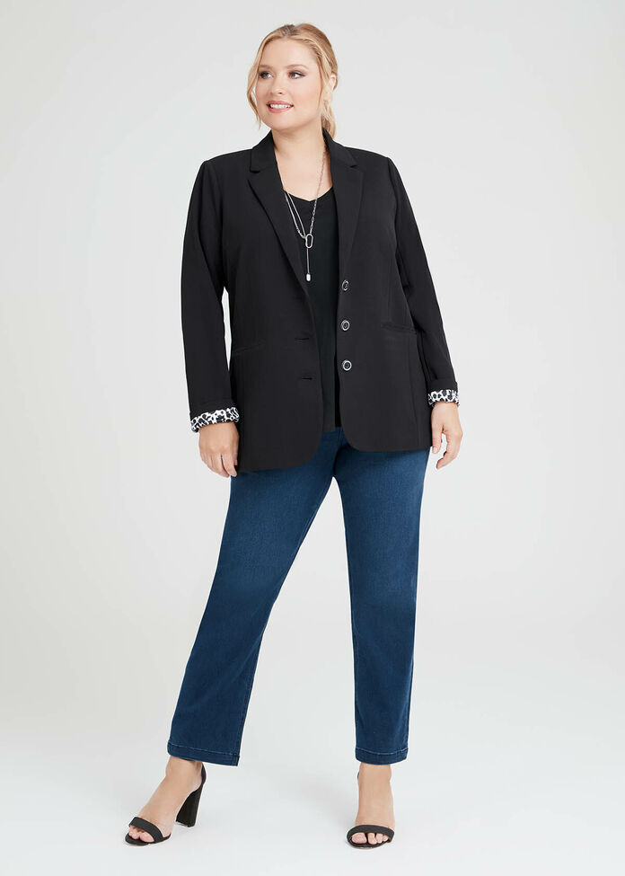 Shop Plus Size Nero Lined Suit Jacket in Black | Sizes 12-30 | Taking ...