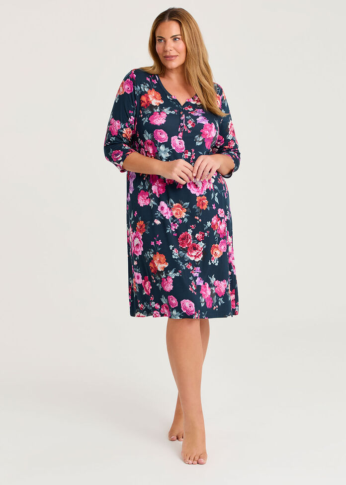 Bamboo Botanica Nightie, , hi-res