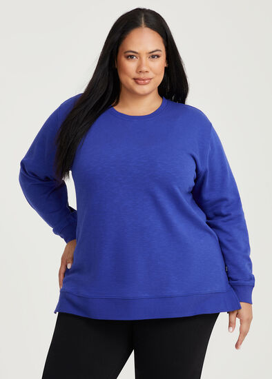 Plus Size Boyfriend Tunic Sweat