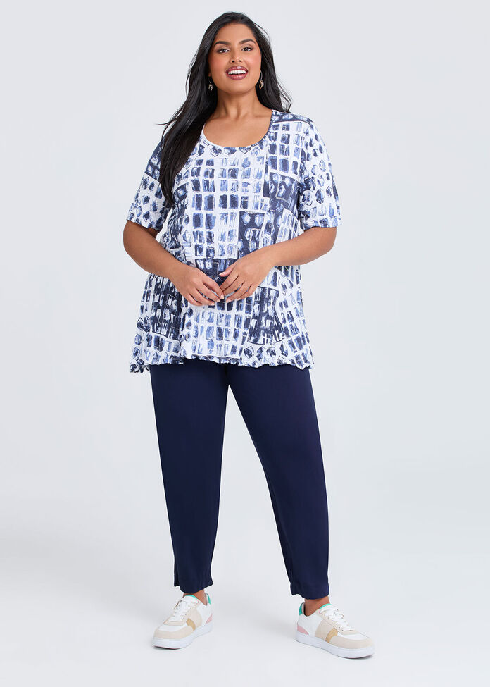 Transit Bamboo Foil Crush Top, , hi-res