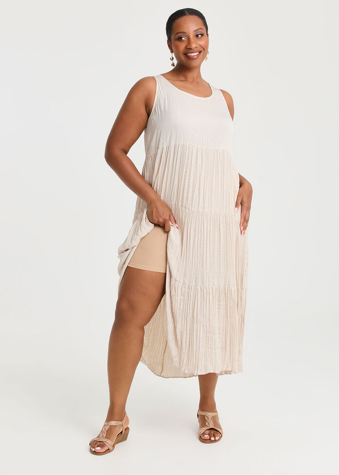 Pleated Enya Dress, , hi-res
