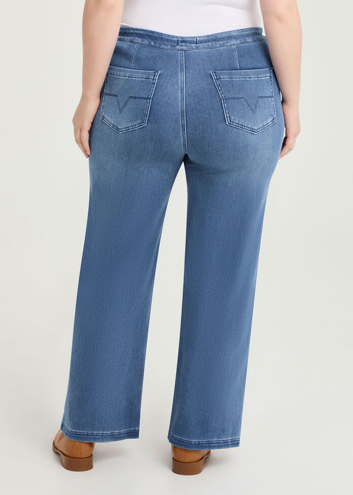 The Travel Wide Leg Jean, , hi-res