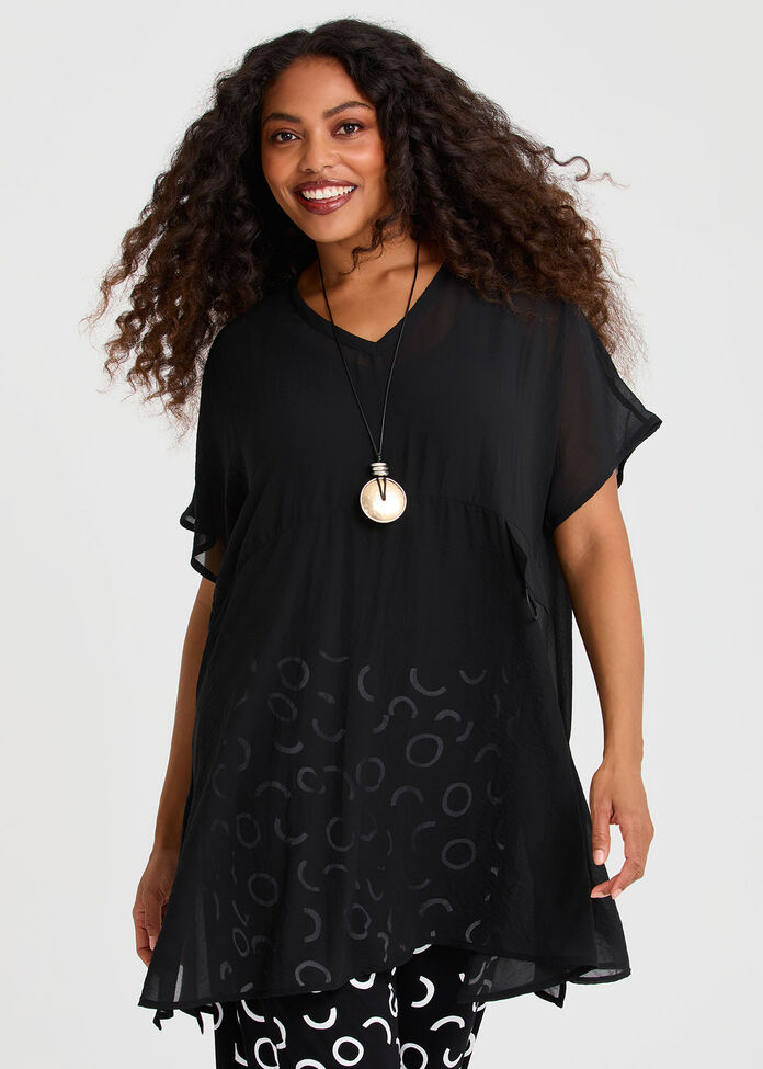 Chiffon Kira Tunic, , hi-res