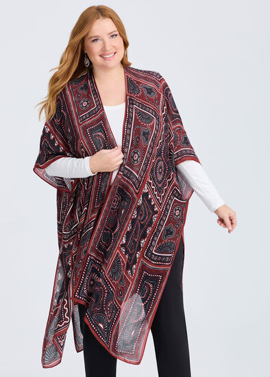 Tribal Patchwork Cape