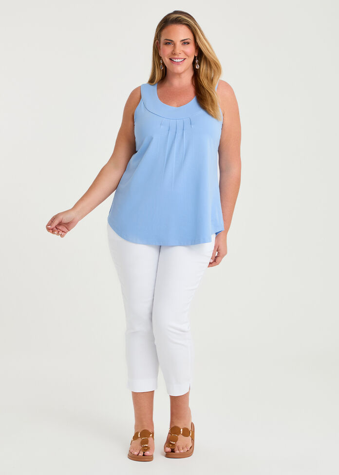 Good Earth Australian Cotton Element Tank , , hi-res