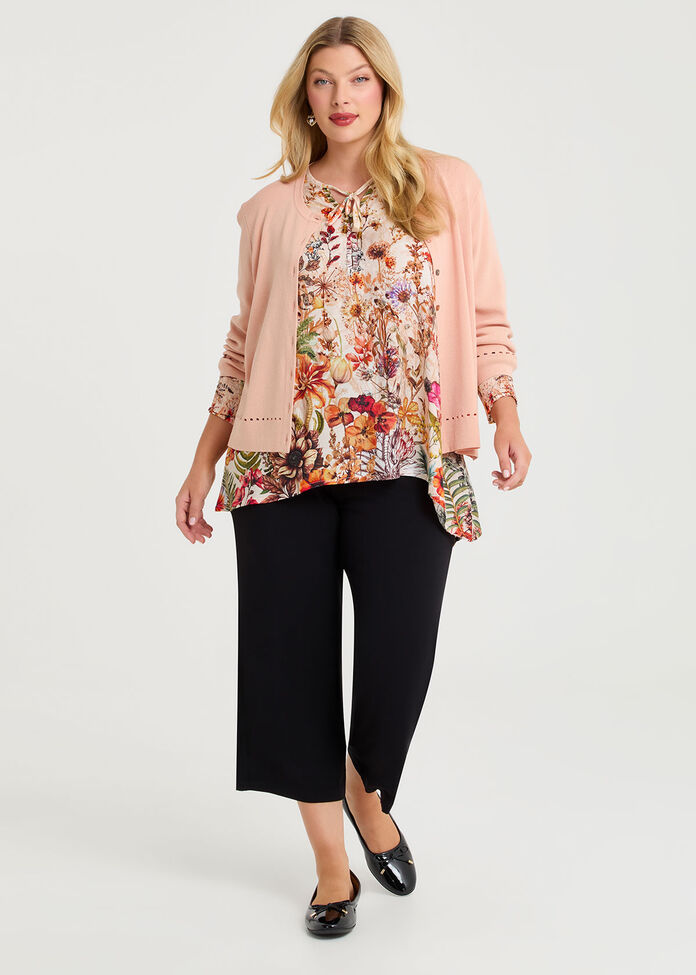 Milano Knit Natural Cardigan, , hi-res