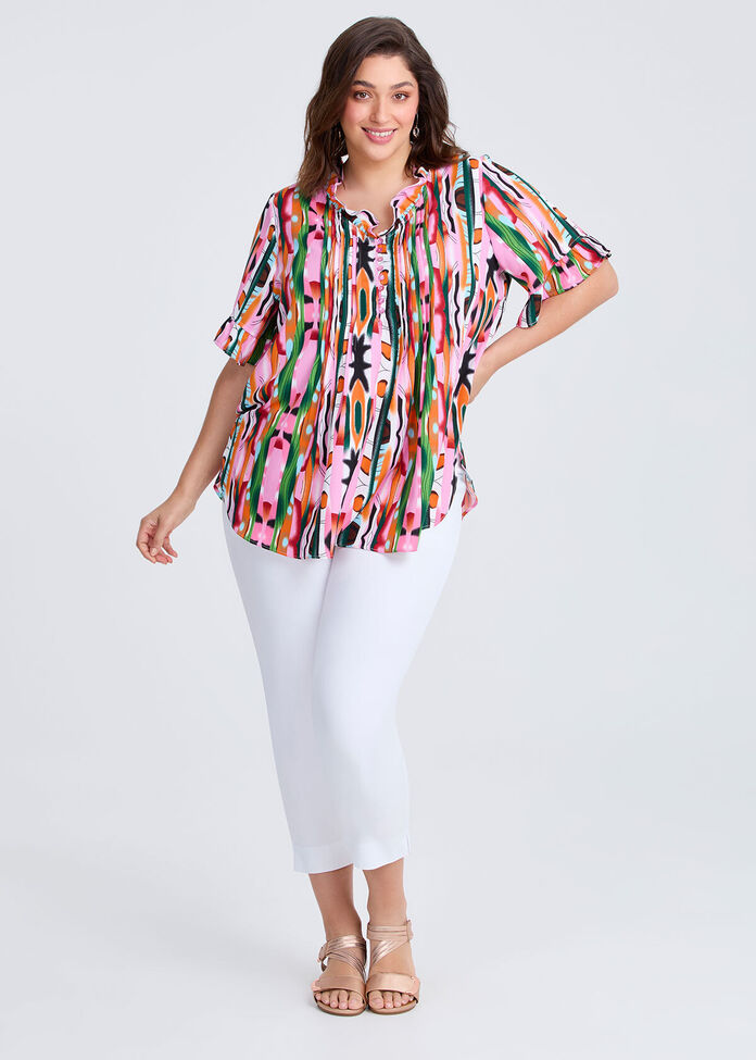 Shakira Pleat Top, , hi-res