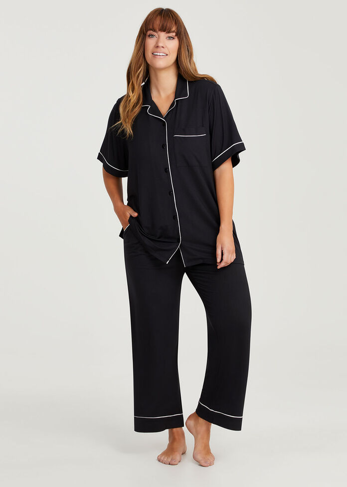 Modal Soft Touch Pyjama Top, , hi-res