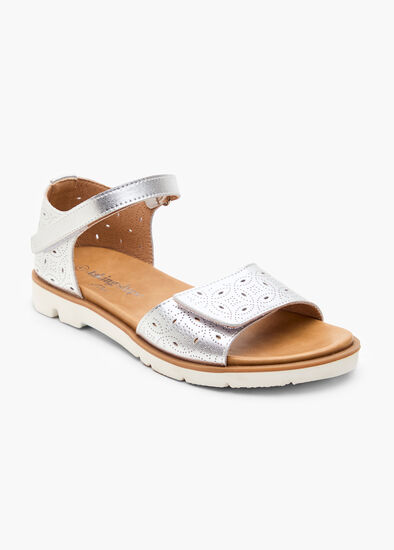 Leather Lasercut Sandal