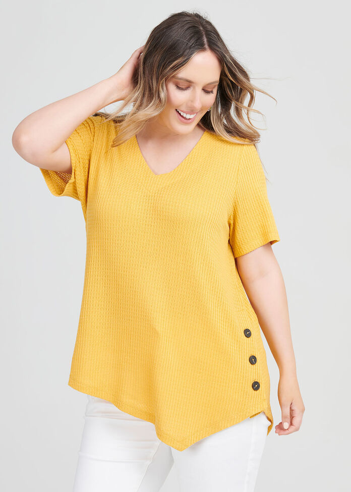 Summer Waffle Top, , hi-res