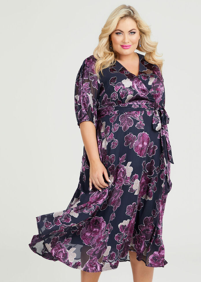 Plus Size Lizzie Formal Wrap Maxi Dress | Sizes 12-30 | Taking Shape