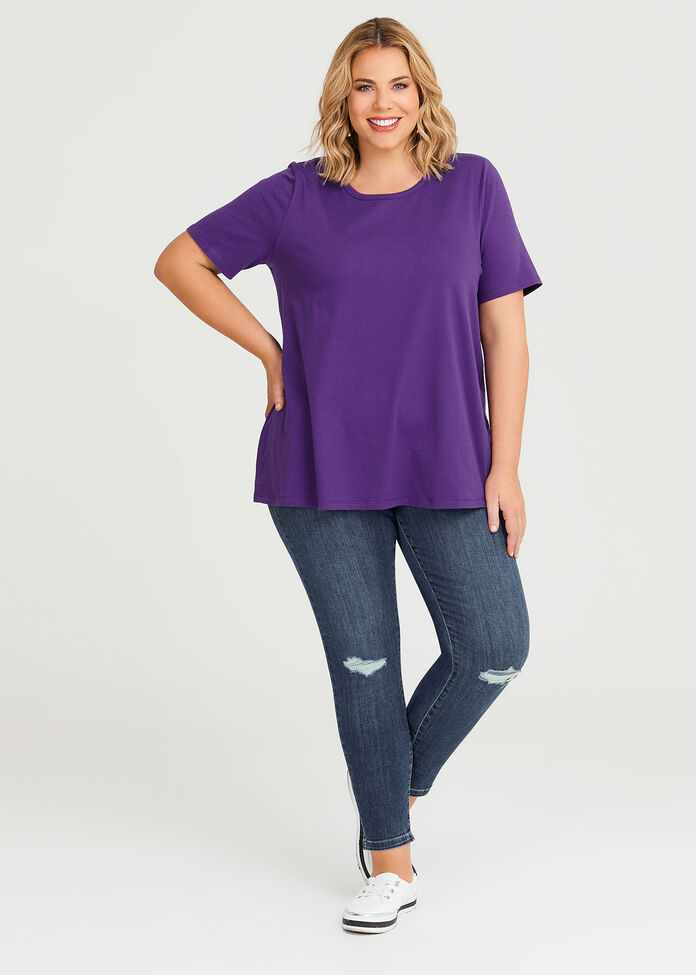Organic Swing Short Sleeve T-Shirt, , hi-res