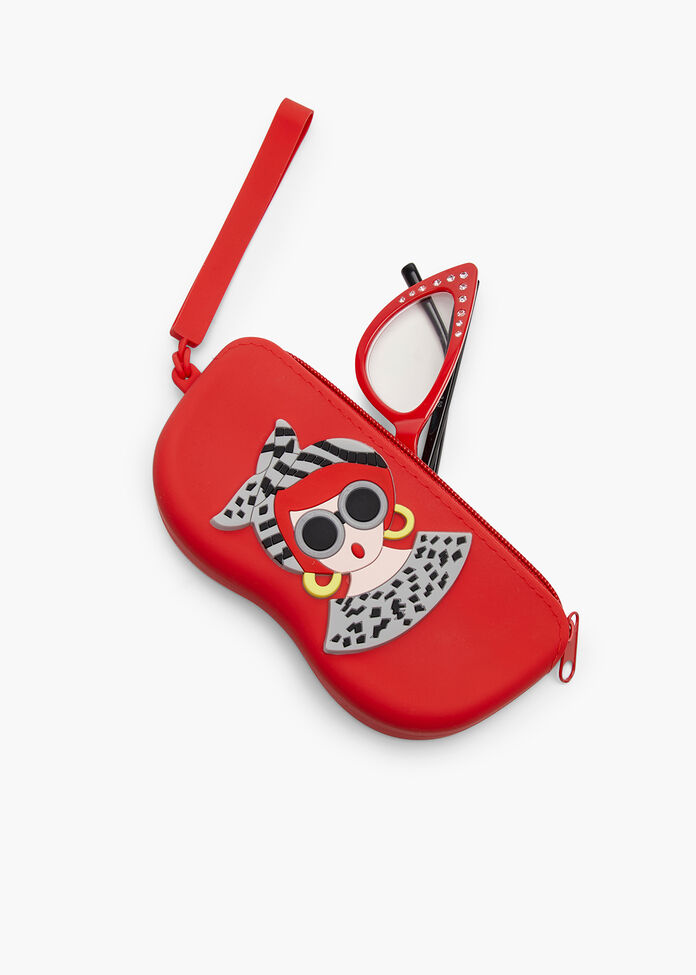 Lady Silicone Glasses Case, , hi-res