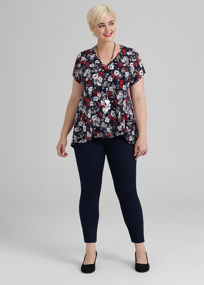 Tigeress Knot Top, , hi-res