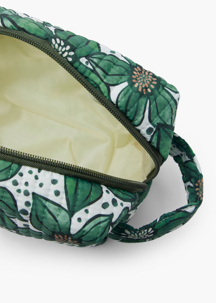 Printed Cosmetic Bag, , hi-res