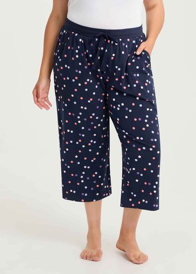 Plus Size Australian Cotton Confetti Pj Pant