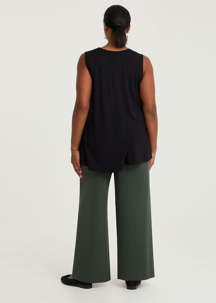 Swing Pleat Natural Tank, , hi-res