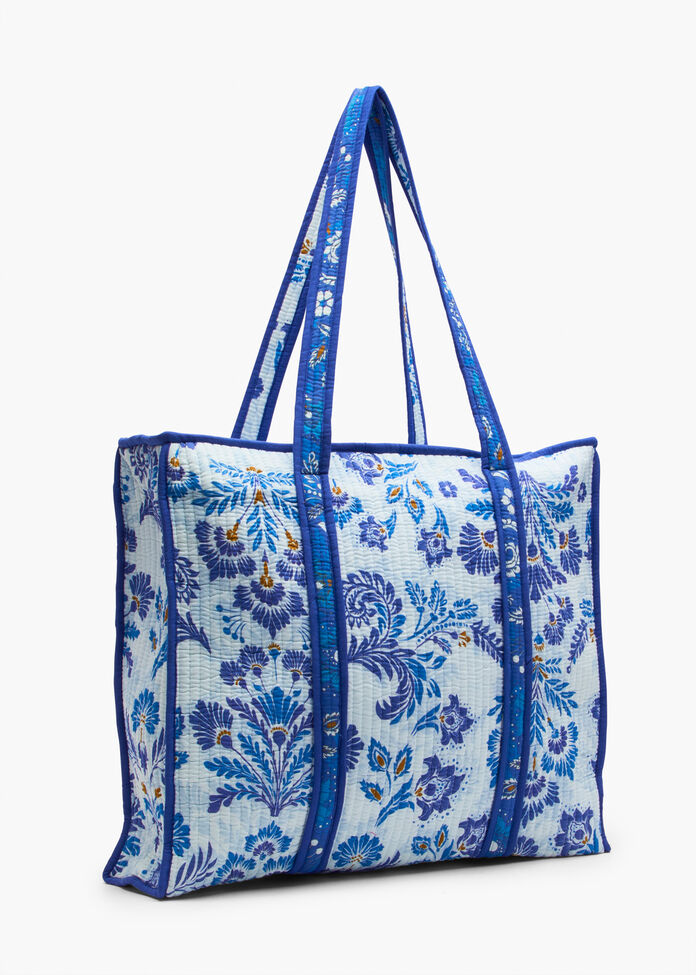 Bohemian Blue Tote Bag, , hi-res