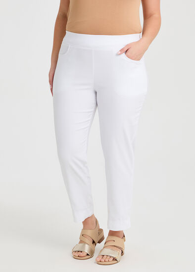 Plus Size Editorial Pocket Taper Pant