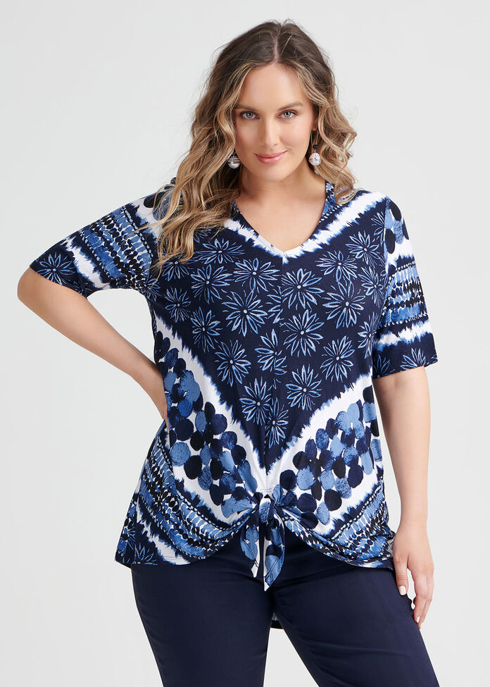 Bamboo Perian Top, , hi-res