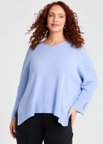 Plus Size Batwing Milano Natural Jumper
