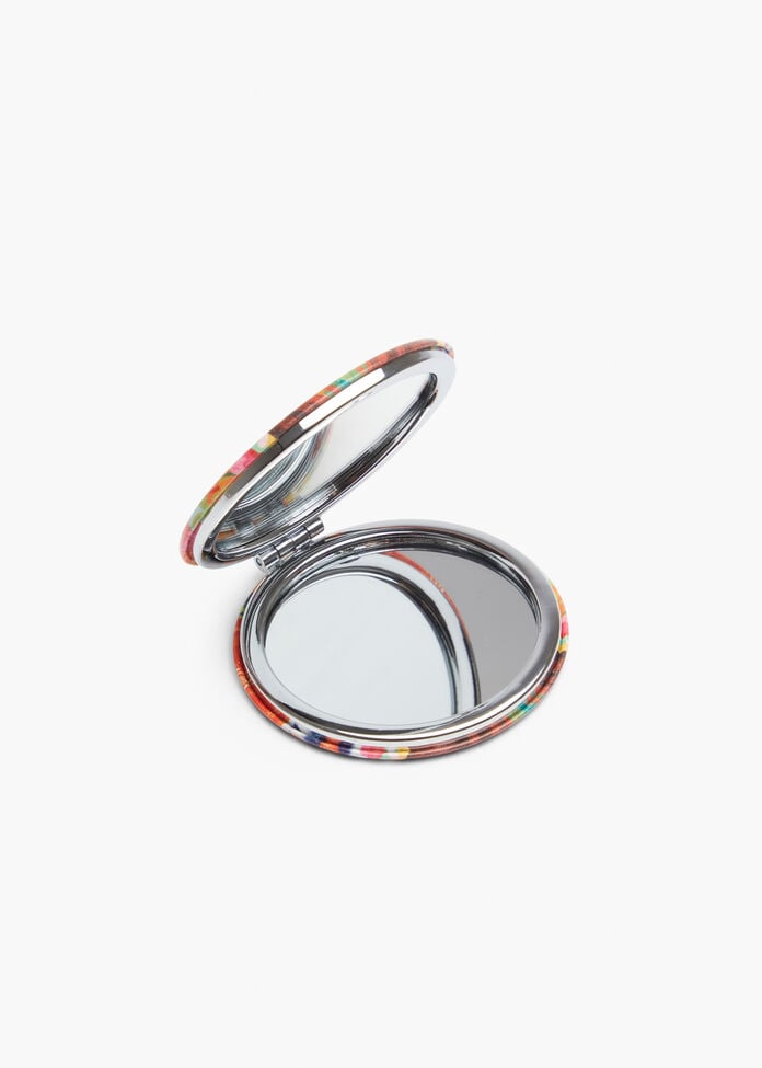 Flower Cat Compact Mirror, , hi-res