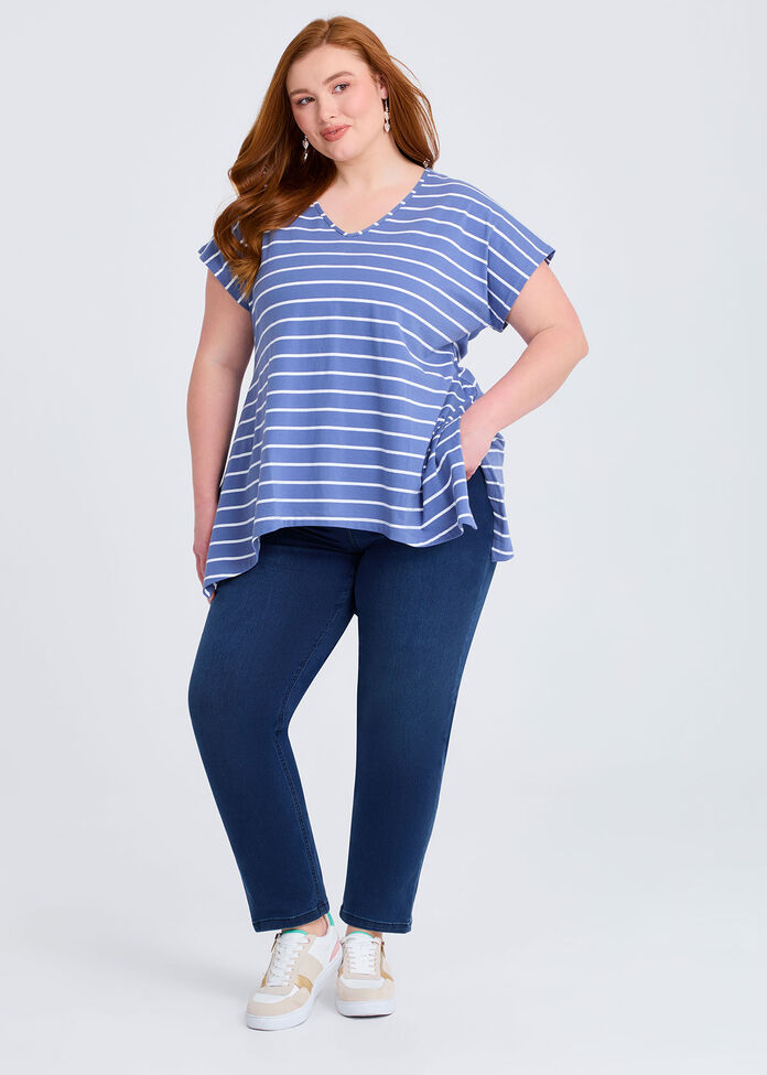Brooke Stripe T-shirt, , hi-res