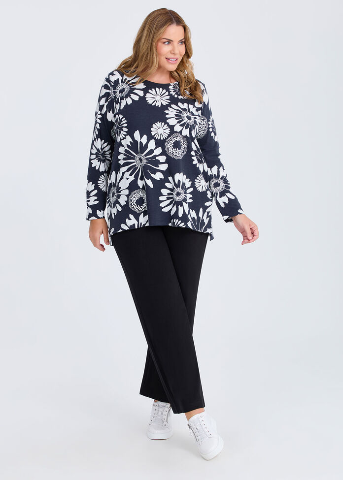 Cotton Gerbera Flower Top, , hi-res