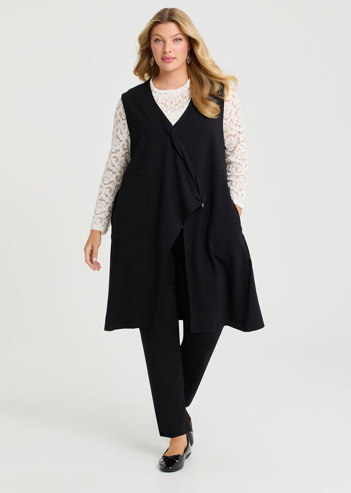 Bamboo Ponte Vest, , hi-res