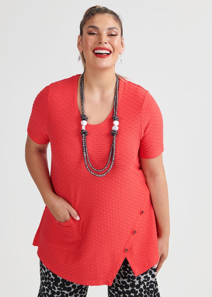 Nip & Tuck S/s Top, , hi-res