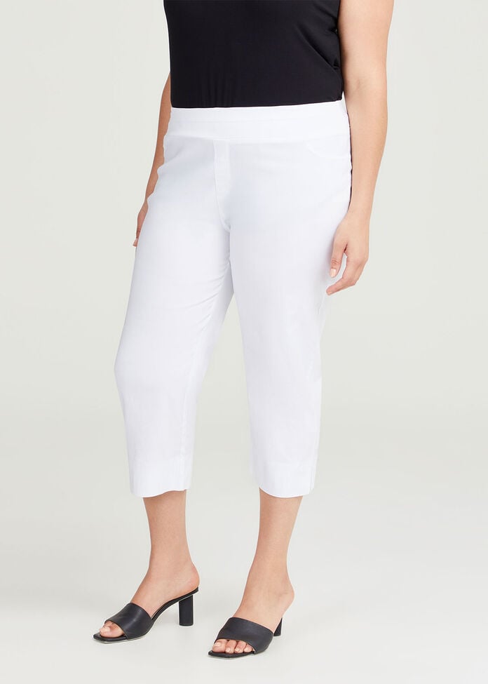 Expose Split Hem Crop Pant, , hi-res