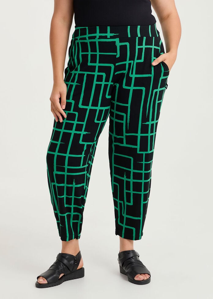 Natural Tia Abstract Pant, , hi-res