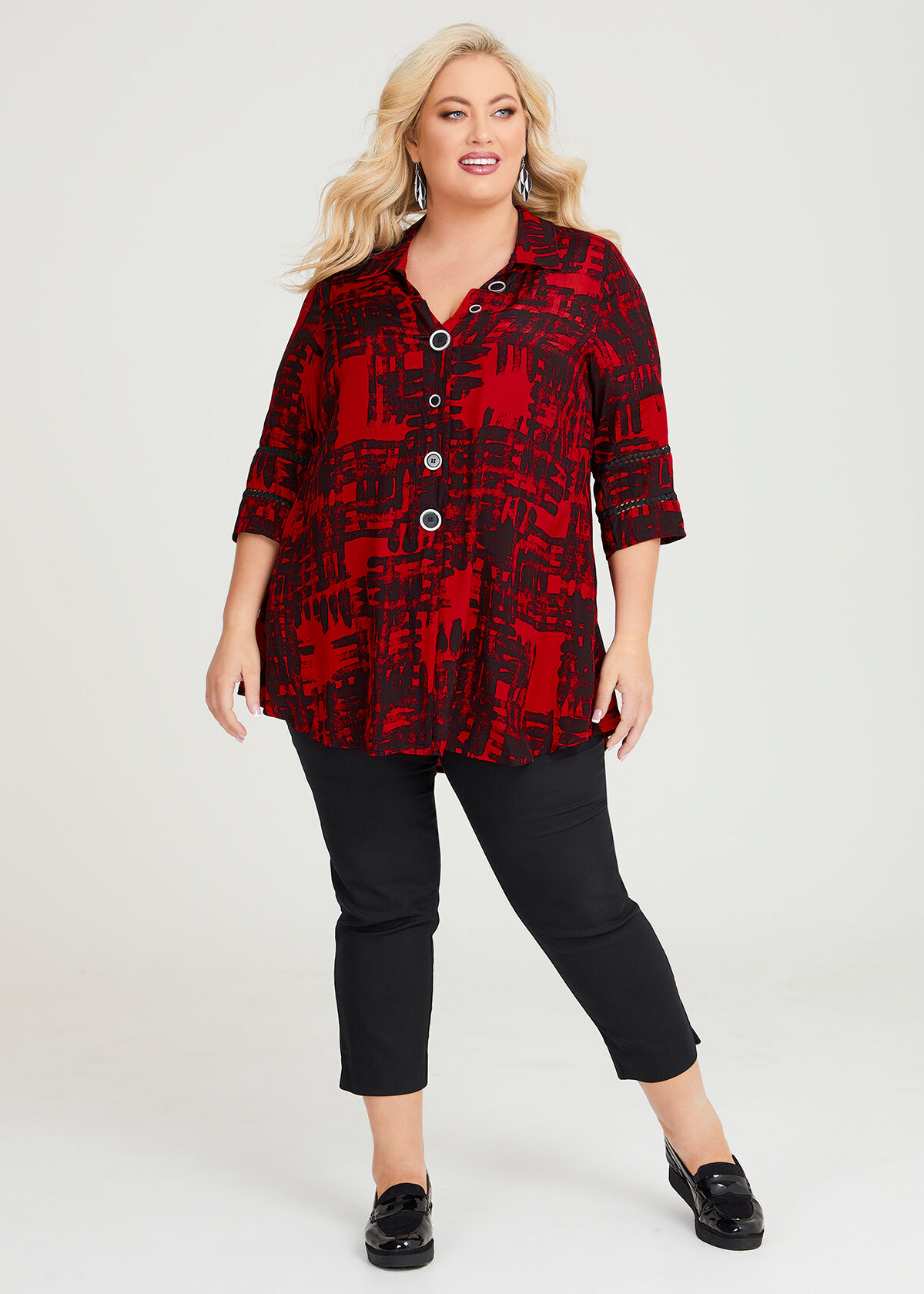 Checkered flame shirt cheap
