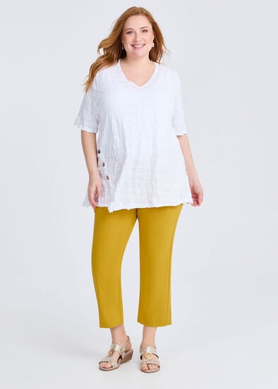 Plus Size Bliss Stretch Taper Crop Pant