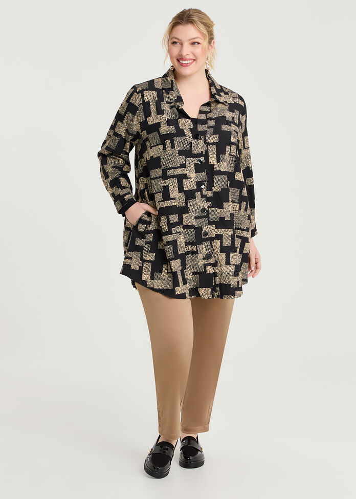 Tetris Sunray Pleat Shirt, , hi-res