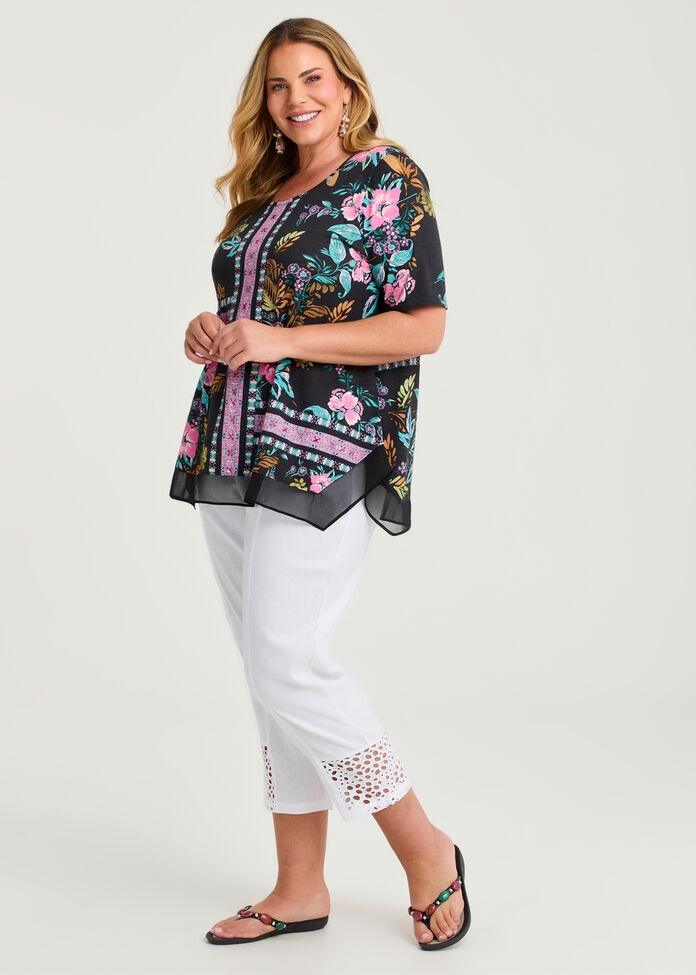 Eden Cotton Modal Slub Top, , hi-res