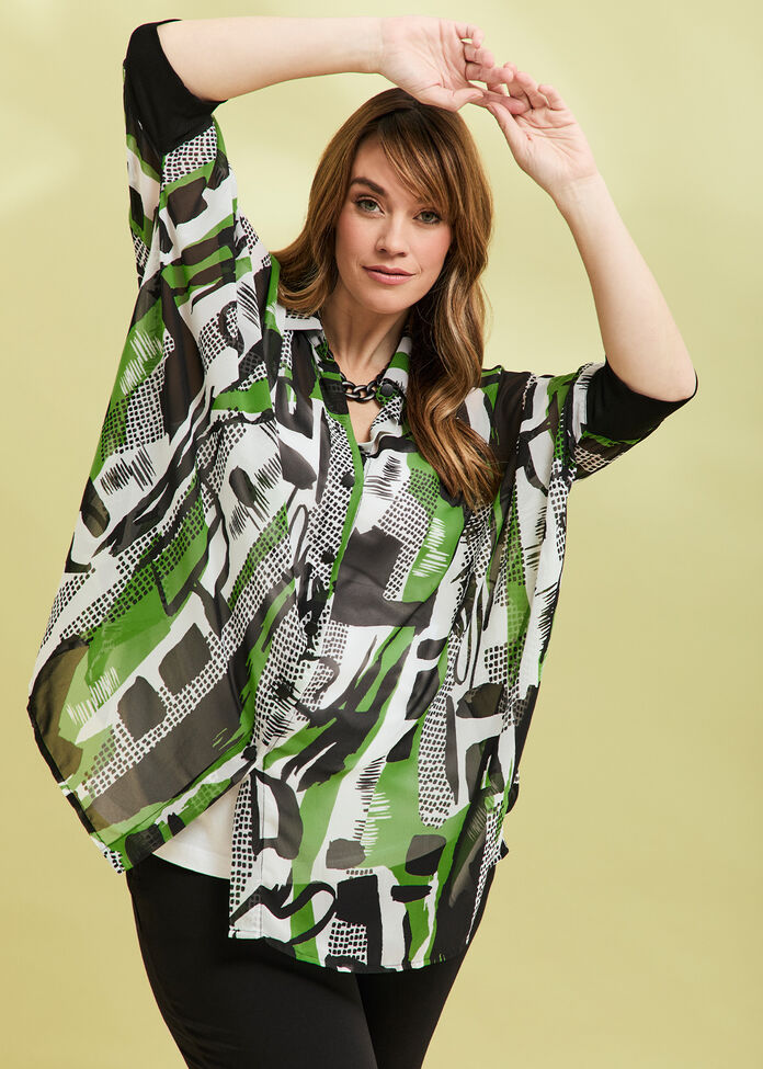 Chiffon Anika Shirt, , hi-res