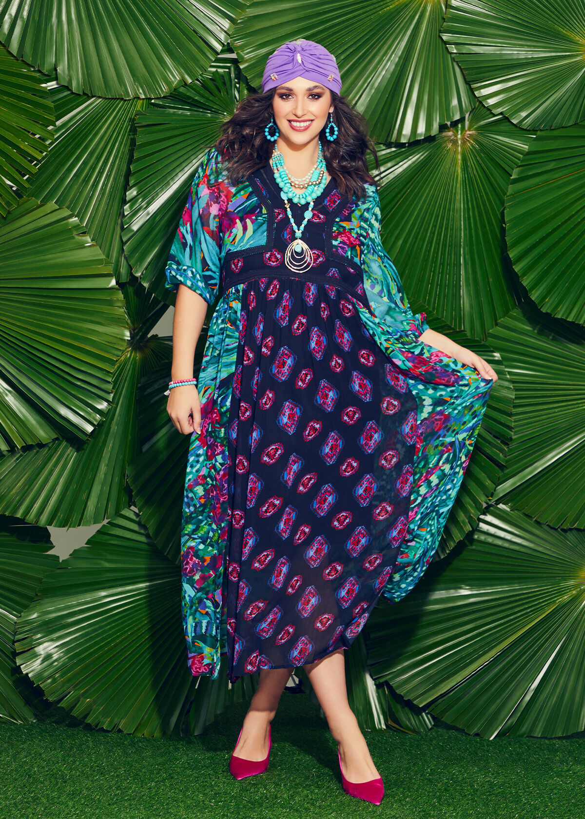 Plus Size Boho Dresses Curve Flowy Festival Dresses Taking