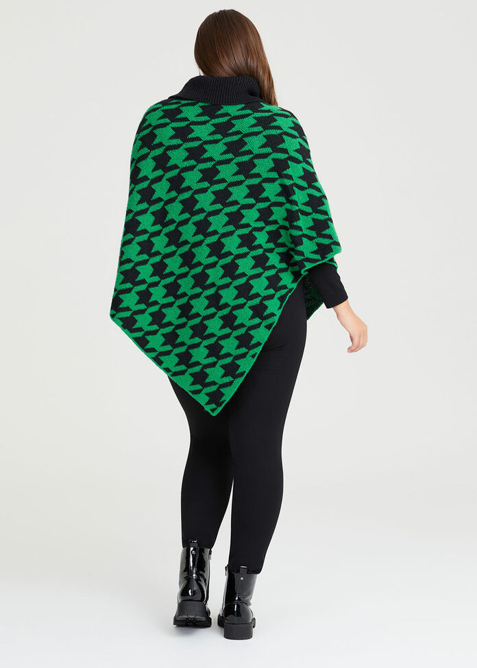 Shop Houndstooth Poncho | Accessories | Taking Shape AU