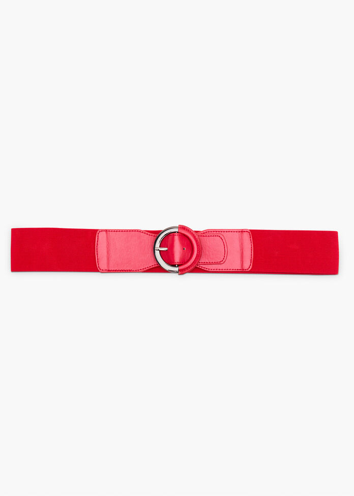 Red Stretch Belt, , hi-res