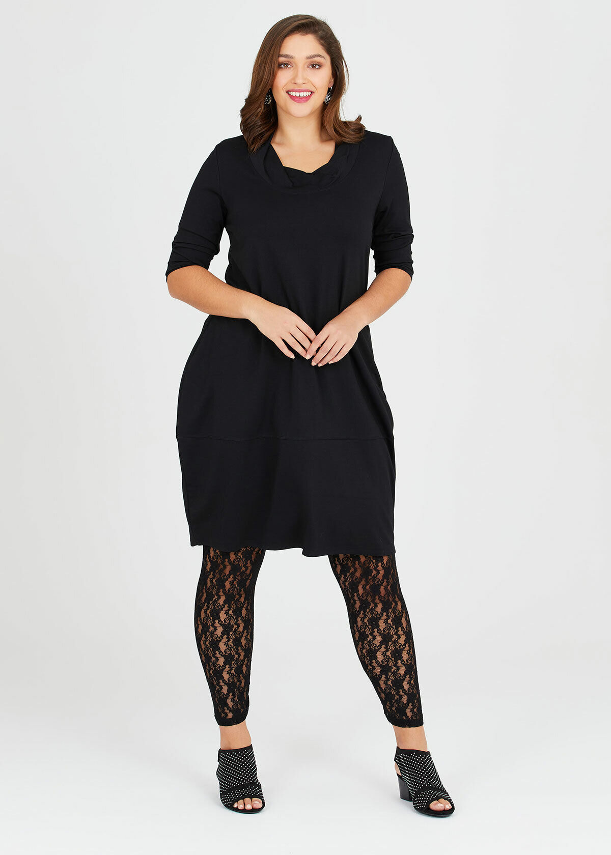 Shop Filigree Lace Legging in Black in 