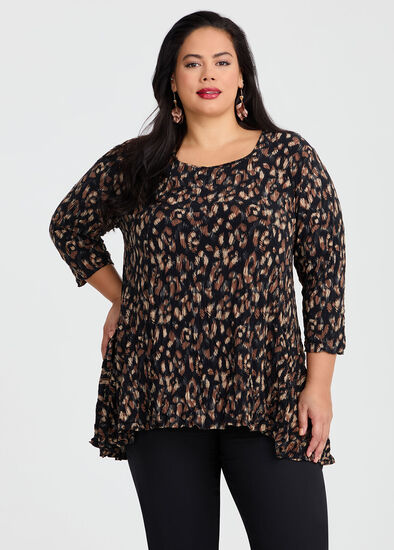 Plus Size Peplum Luna Top