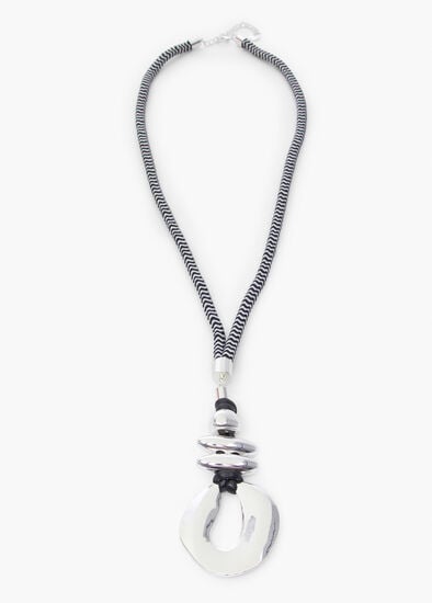 Long Multi Rope Gong Necklace