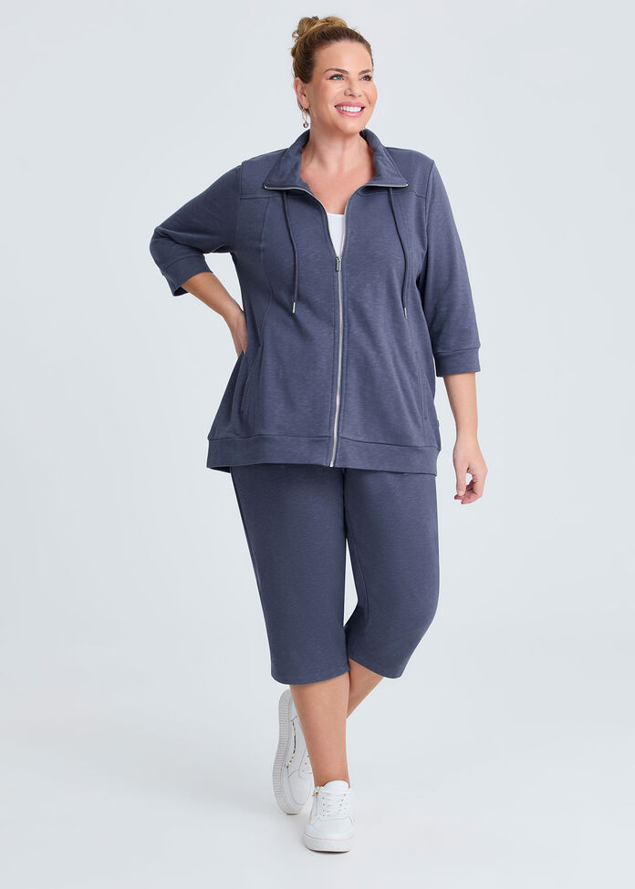 Crop Sweat Pant, , hi-res