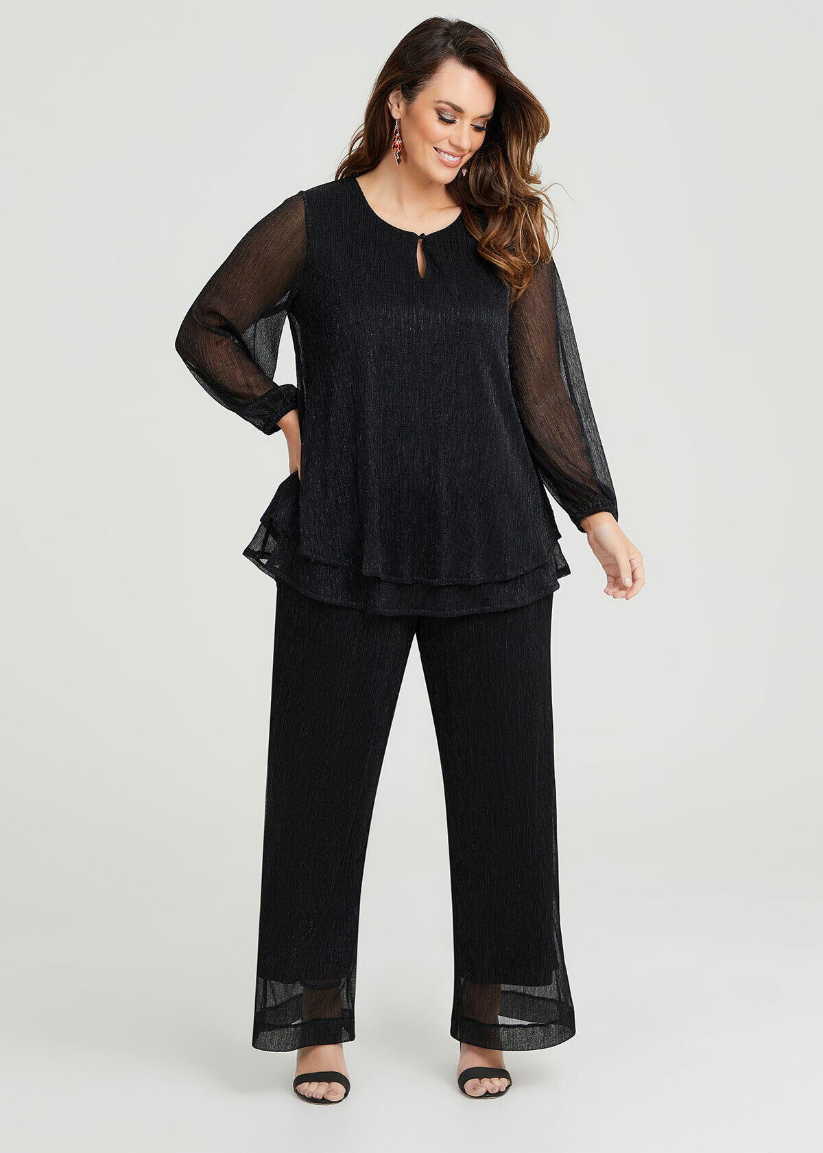 Plus size cocktail attire pants store