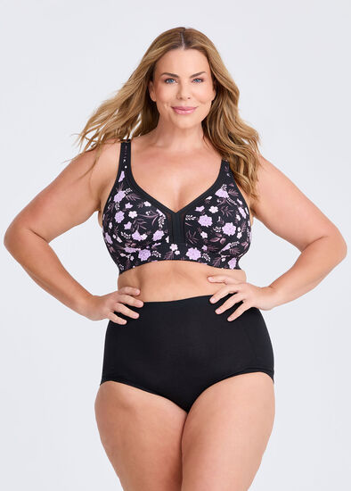 Plus Size Wirefree Cooling Lounge Bra