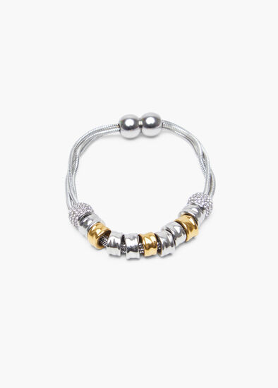 Silver & Gold Bracelet