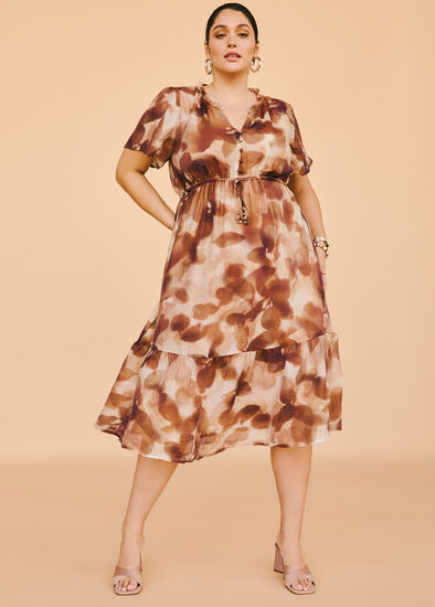 Plus Size Helena Tencel Midi Dress